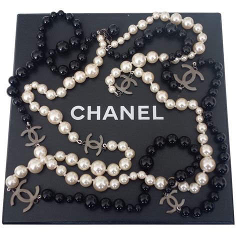 sautoir chanel perles